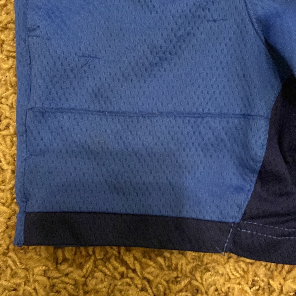 Blue Nike shorts size 4t - Picture 3 of 4